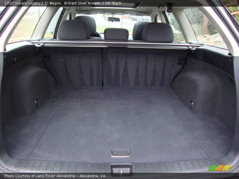 Brilliant Silver Metallic / Off-Black 2007 Subaru Legacy 2.5i Wagon