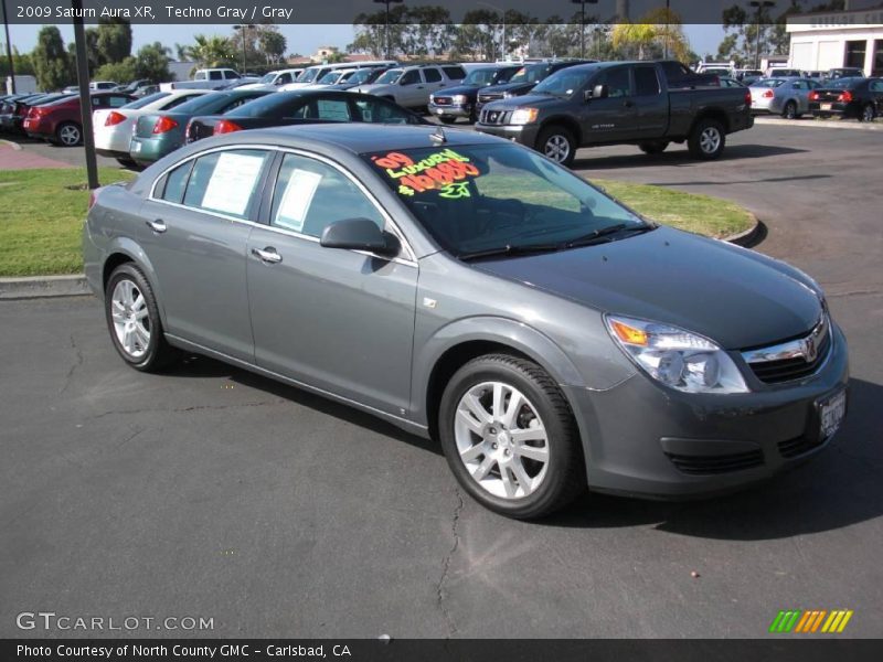 Techno Gray / Gray 2009 Saturn Aura XR