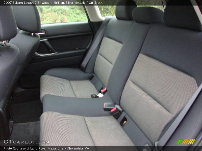 Brilliant Silver Metallic / Off-Black 2007 Subaru Legacy 2.5i Wagon