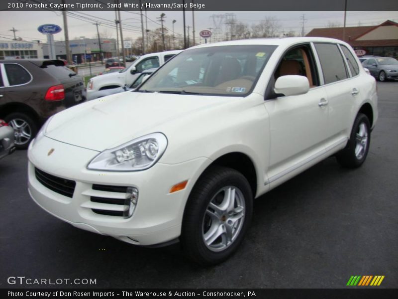 Sand White / Havanna/Sand Beige 2010 Porsche Cayenne Tiptronic