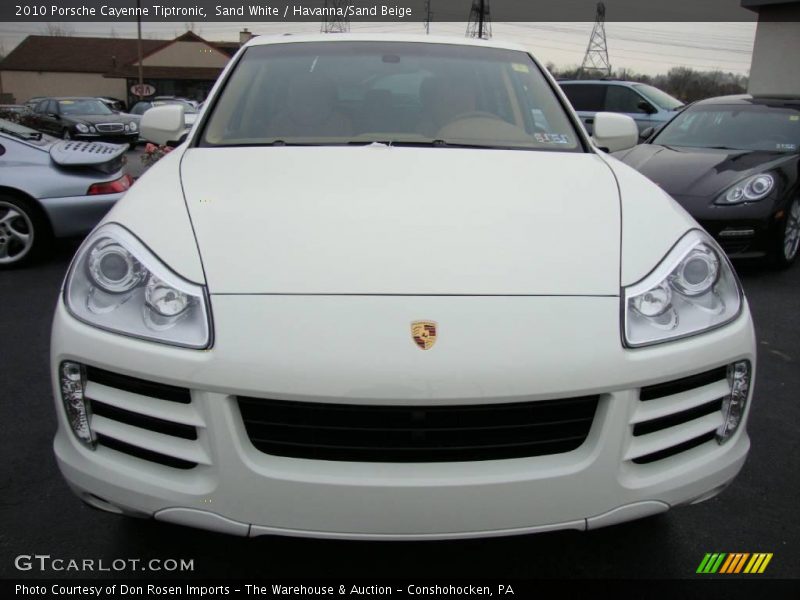 Sand White / Havanna/Sand Beige 2010 Porsche Cayenne Tiptronic