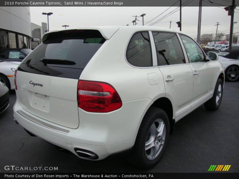 Sand White / Havanna/Sand Beige 2010 Porsche Cayenne Tiptronic