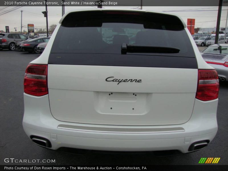 Sand White / Havanna/Sand Beige 2010 Porsche Cayenne Tiptronic