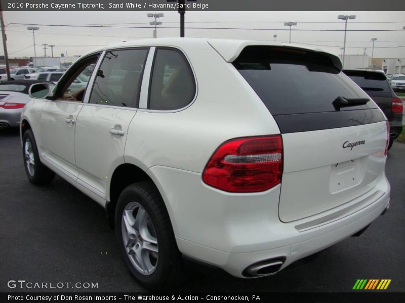 Sand White / Havanna/Sand Beige 2010 Porsche Cayenne Tiptronic