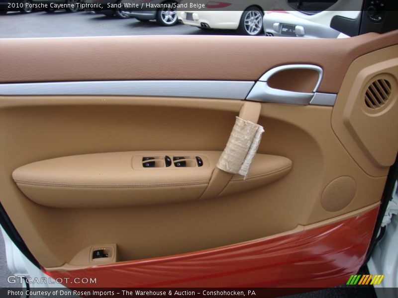 Sand White / Havanna/Sand Beige 2010 Porsche Cayenne Tiptronic
