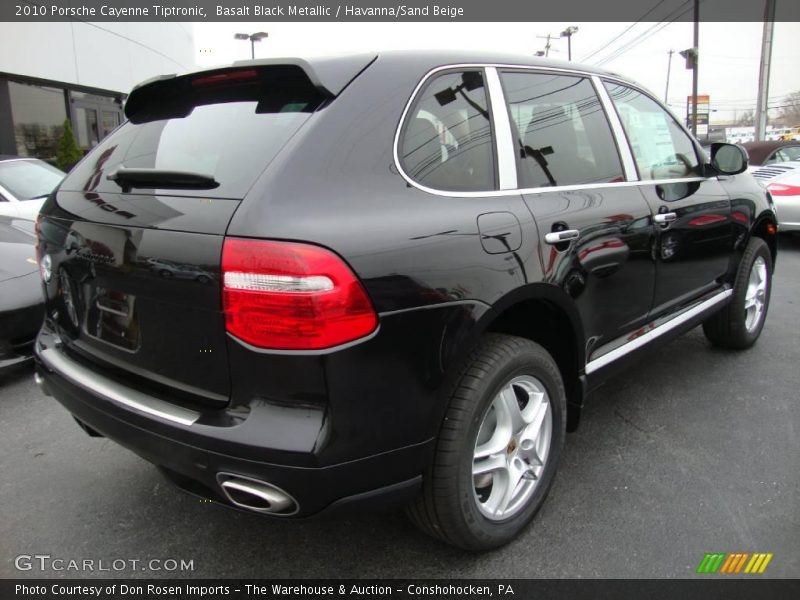 Basalt Black Metallic / Havanna/Sand Beige 2010 Porsche Cayenne Tiptronic