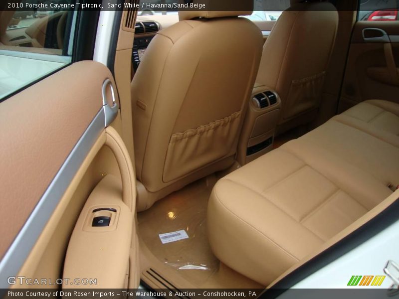 Sand White / Havanna/Sand Beige 2010 Porsche Cayenne Tiptronic
