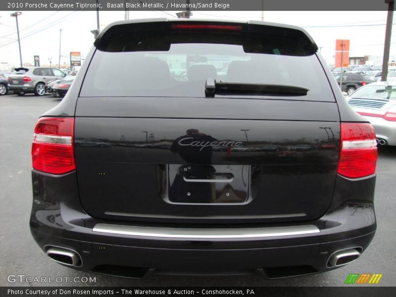 Basalt Black Metallic / Havanna/Sand Beige 2010 Porsche Cayenne Tiptronic