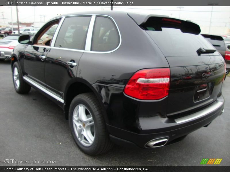 Basalt Black Metallic / Havanna/Sand Beige 2010 Porsche Cayenne Tiptronic