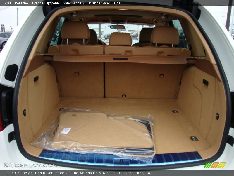 Sand White / Havanna/Sand Beige 2010 Porsche Cayenne Tiptronic