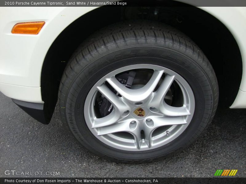 Sand White / Havanna/Sand Beige 2010 Porsche Cayenne Tiptronic