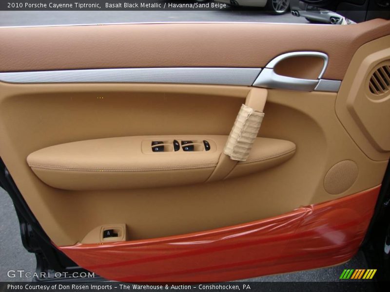 Basalt Black Metallic / Havanna/Sand Beige 2010 Porsche Cayenne Tiptronic