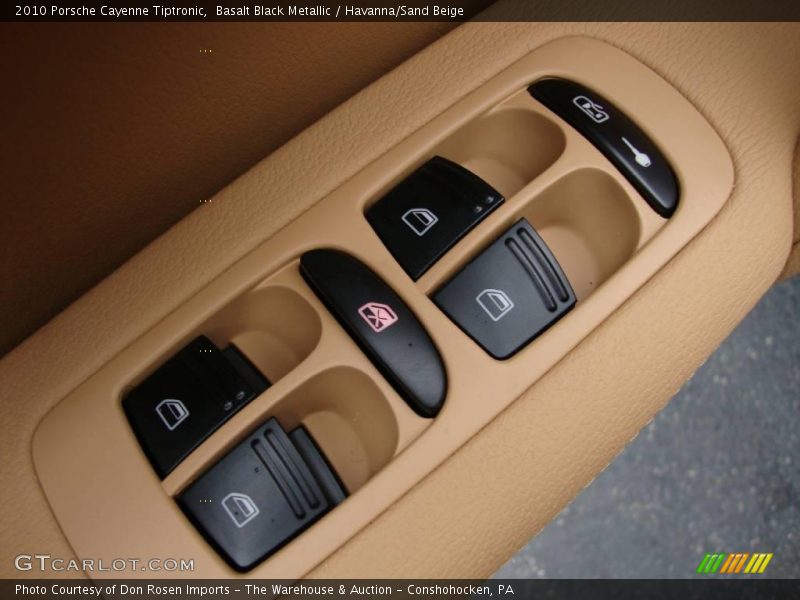Basalt Black Metallic / Havanna/Sand Beige 2010 Porsche Cayenne Tiptronic