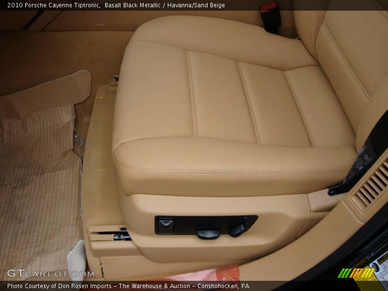 Basalt Black Metallic / Havanna/Sand Beige 2010 Porsche Cayenne Tiptronic