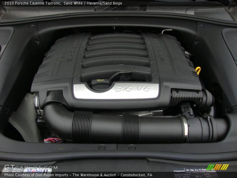 Sand White / Havanna/Sand Beige 2010 Porsche Cayenne Tiptronic