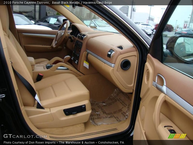 Basalt Black Metallic / Havanna/Sand Beige 2010 Porsche Cayenne Tiptronic