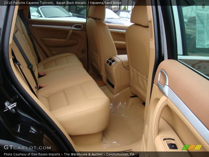 Basalt Black Metallic / Havanna/Sand Beige 2010 Porsche Cayenne Tiptronic