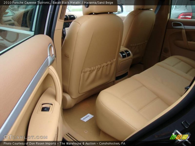 Basalt Black Metallic / Havanna/Sand Beige 2010 Porsche Cayenne Tiptronic