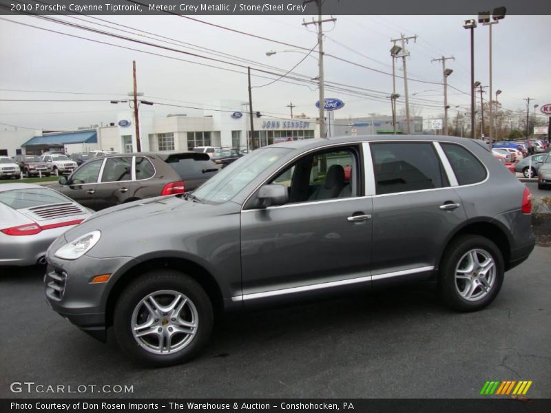 Meteor Grey Metallic / Stone/Steel Grey 2010 Porsche Cayenne Tiptronic