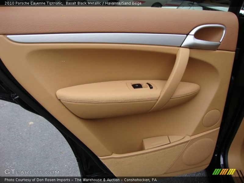 Basalt Black Metallic / Havanna/Sand Beige 2010 Porsche Cayenne Tiptronic