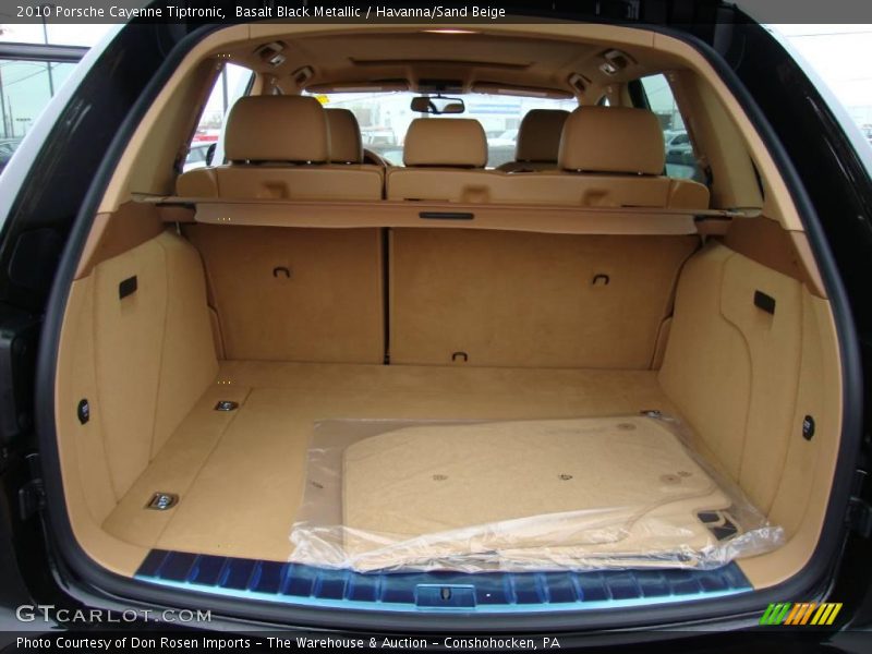Basalt Black Metallic / Havanna/Sand Beige 2010 Porsche Cayenne Tiptronic