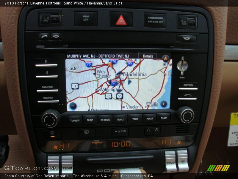 Sand White / Havanna/Sand Beige 2010 Porsche Cayenne Tiptronic