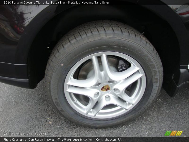 Basalt Black Metallic / Havanna/Sand Beige 2010 Porsche Cayenne Tiptronic