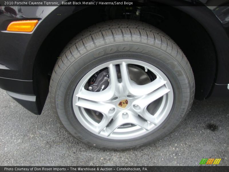 Basalt Black Metallic / Havanna/Sand Beige 2010 Porsche Cayenne Tiptronic