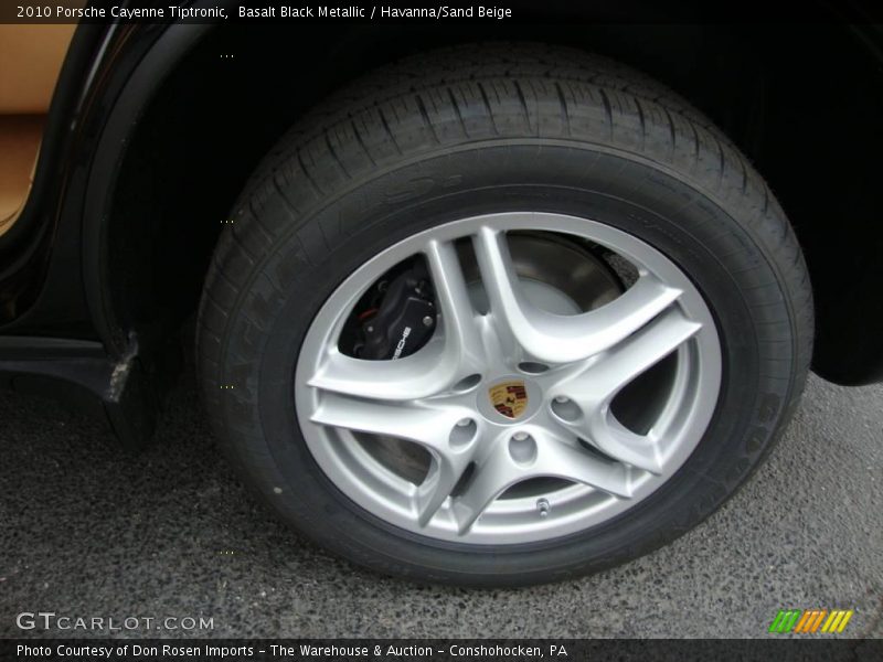 Basalt Black Metallic / Havanna/Sand Beige 2010 Porsche Cayenne Tiptronic