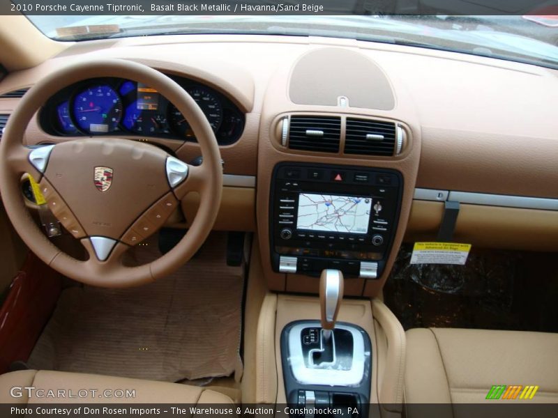 Basalt Black Metallic / Havanna/Sand Beige 2010 Porsche Cayenne Tiptronic