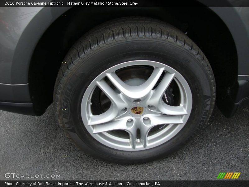 Meteor Grey Metallic / Stone/Steel Grey 2010 Porsche Cayenne Tiptronic