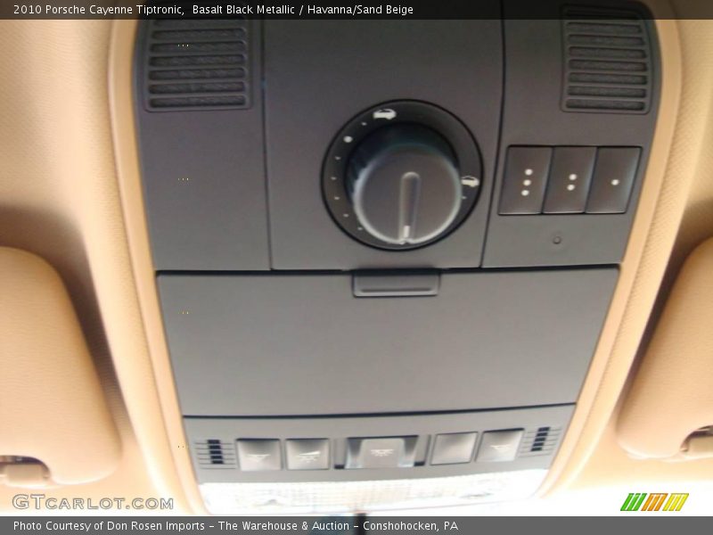 Basalt Black Metallic / Havanna/Sand Beige 2010 Porsche Cayenne Tiptronic