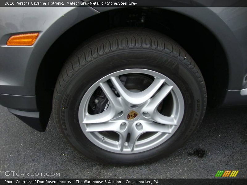 Meteor Grey Metallic / Stone/Steel Grey 2010 Porsche Cayenne Tiptronic