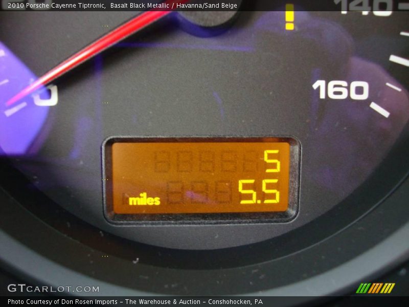 Basalt Black Metallic / Havanna/Sand Beige 2010 Porsche Cayenne Tiptronic
