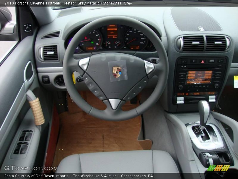 Meteor Grey Metallic / Stone/Steel Grey 2010 Porsche Cayenne Tiptronic