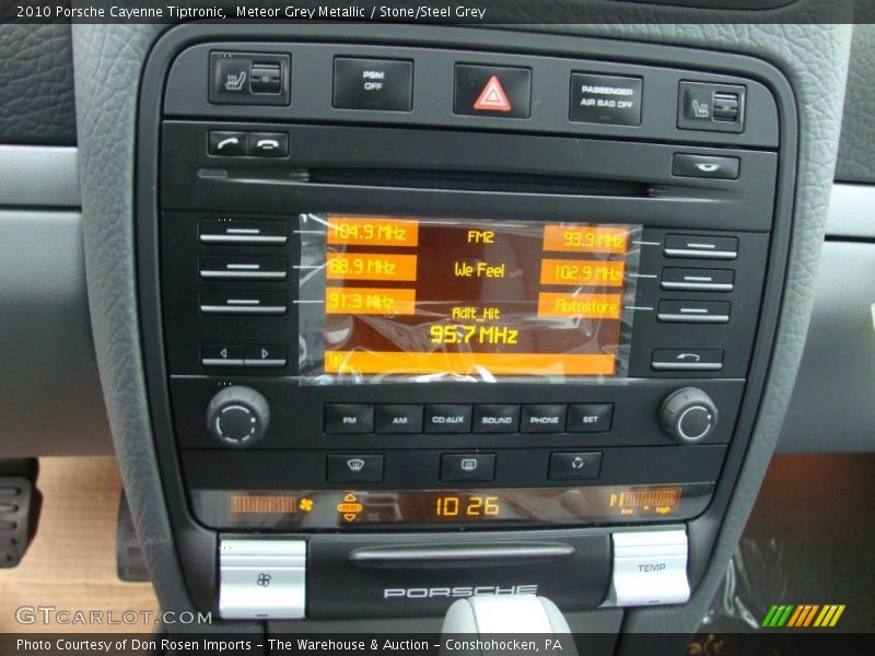 Meteor Grey Metallic / Stone/Steel Grey 2010 Porsche Cayenne Tiptronic