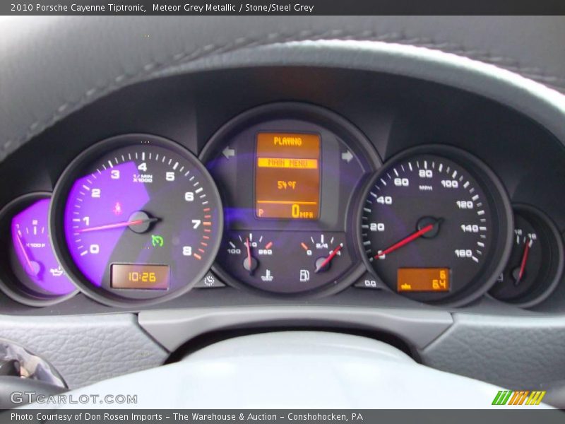 Meteor Grey Metallic / Stone/Steel Grey 2010 Porsche Cayenne Tiptronic