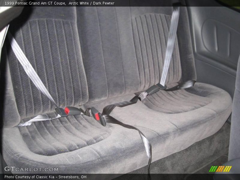 Arctic White / Dark Pewter 1999 Pontiac Grand Am GT Coupe