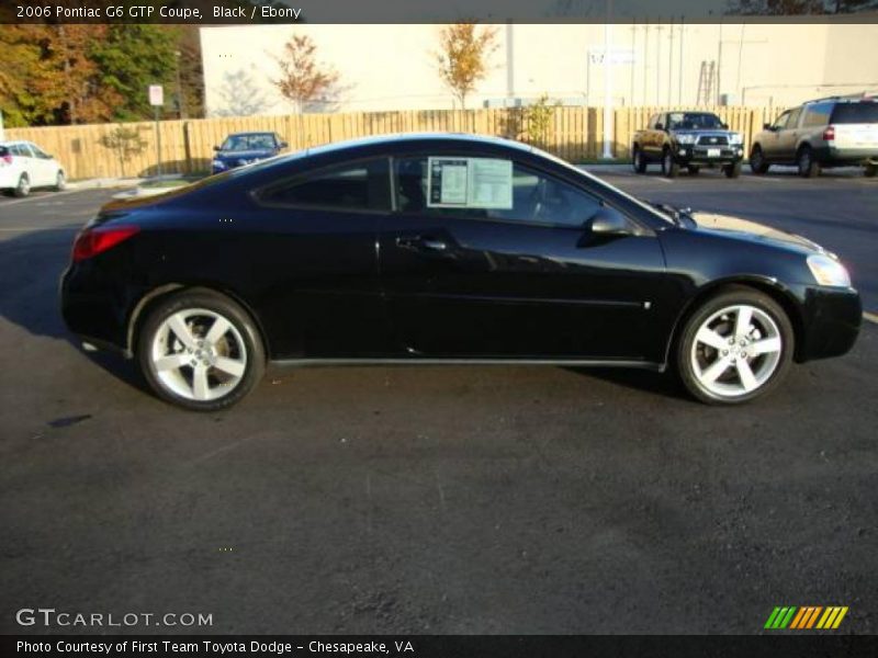 Black / Ebony 2006 Pontiac G6 GTP Coupe