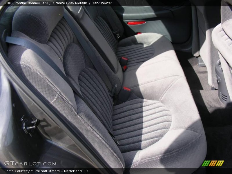 Granite Gray Metallic / Dark Pewter 2002 Pontiac Bonneville SE