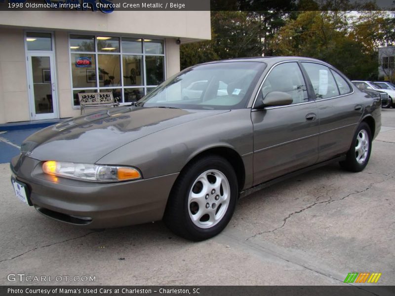 Charcoal Green Metallic / Beige 1998 Oldsmobile Intrigue GL