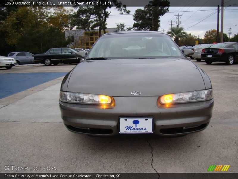 Charcoal Green Metallic / Beige 1998 Oldsmobile Intrigue GL