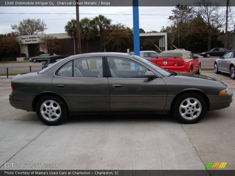 Charcoal Green Metallic / Beige 1998 Oldsmobile Intrigue GL