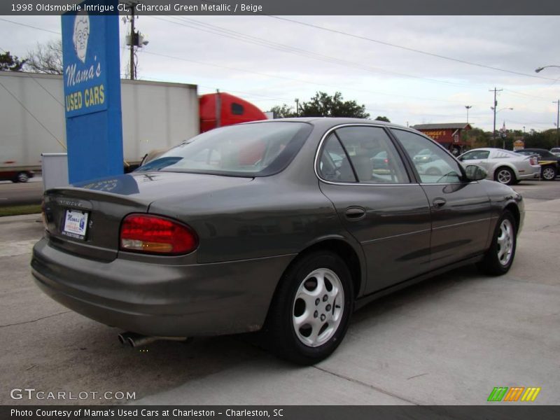 Charcoal Green Metallic / Beige 1998 Oldsmobile Intrigue GL