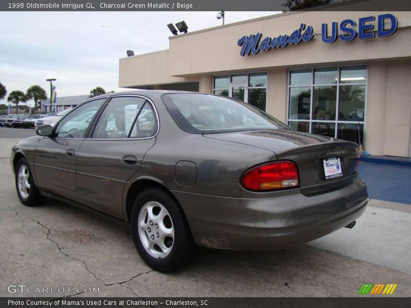 Charcoal Green Metallic / Beige 1998 Oldsmobile Intrigue GL