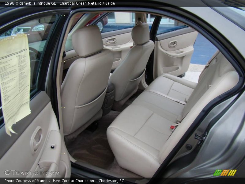 Charcoal Green Metallic / Beige 1998 Oldsmobile Intrigue GL