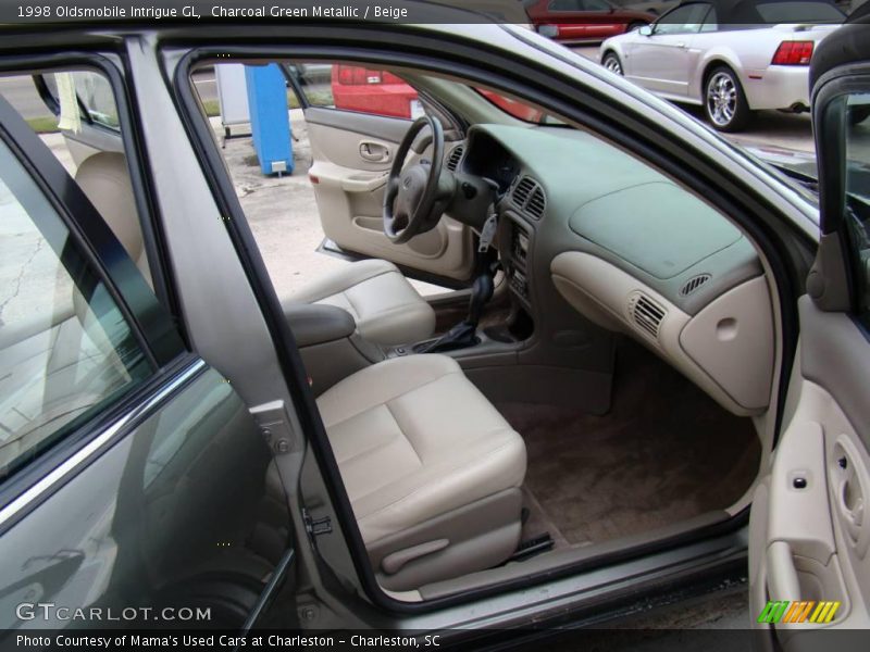 Charcoal Green Metallic / Beige 1998 Oldsmobile Intrigue GL