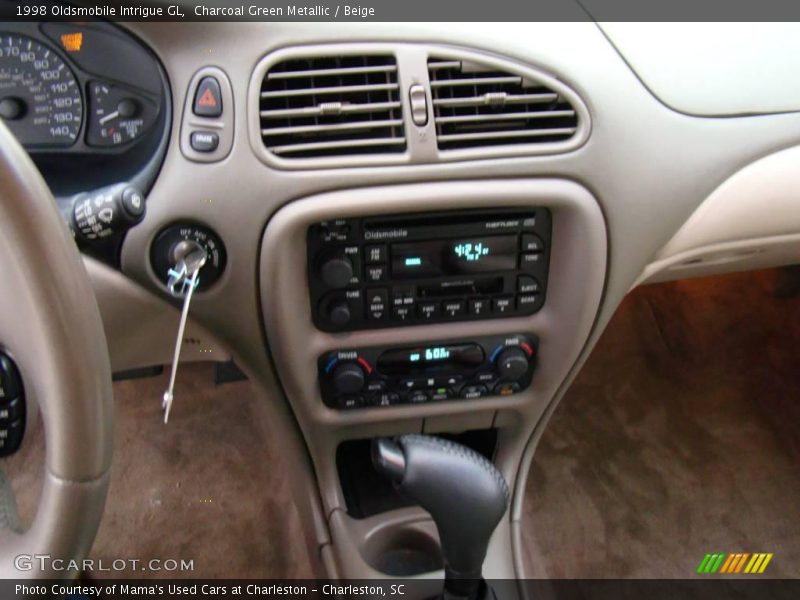 Charcoal Green Metallic / Beige 1998 Oldsmobile Intrigue GL