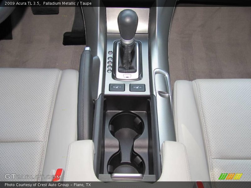 Palladium Metallic / Taupe 2009 Acura TL 3.5