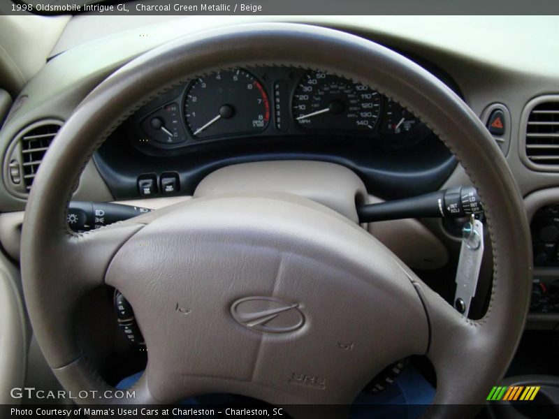 Charcoal Green Metallic / Beige 1998 Oldsmobile Intrigue GL